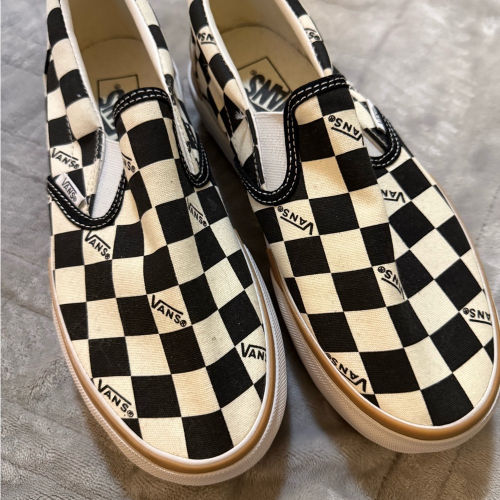 Vans Checkerboard Slip-On Sneakers